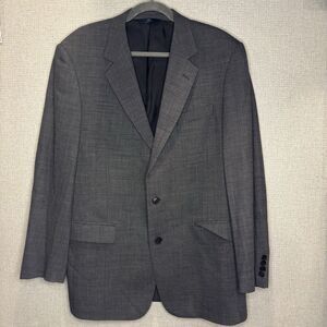 BROOKS BROTHERS 346 Wool Blazer Men's 42L Black + White Blazer Sport Coat Jacket